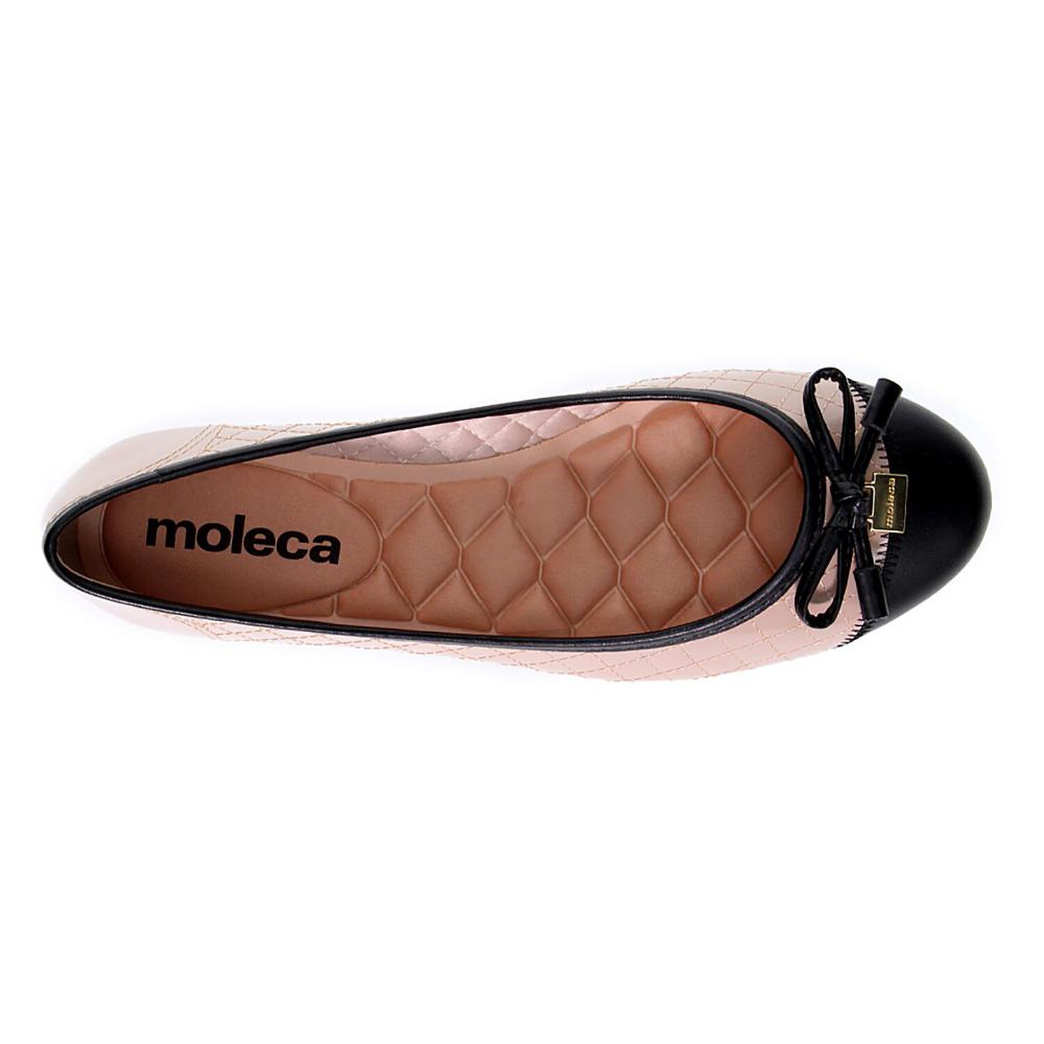 Ballerina Mujer Moleca Negro/beige image number 4.0