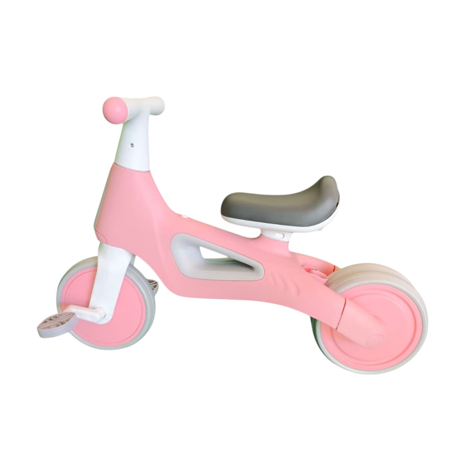 Triciclo Infantil Multifuncional 5 En 1 Con Pedales Rosado image number 4.0