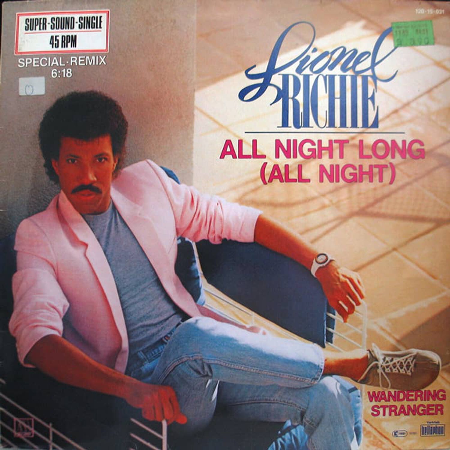 Lionel Richie - All Night Long (all Night) | 12" Maxi Single Usado image number 0.0