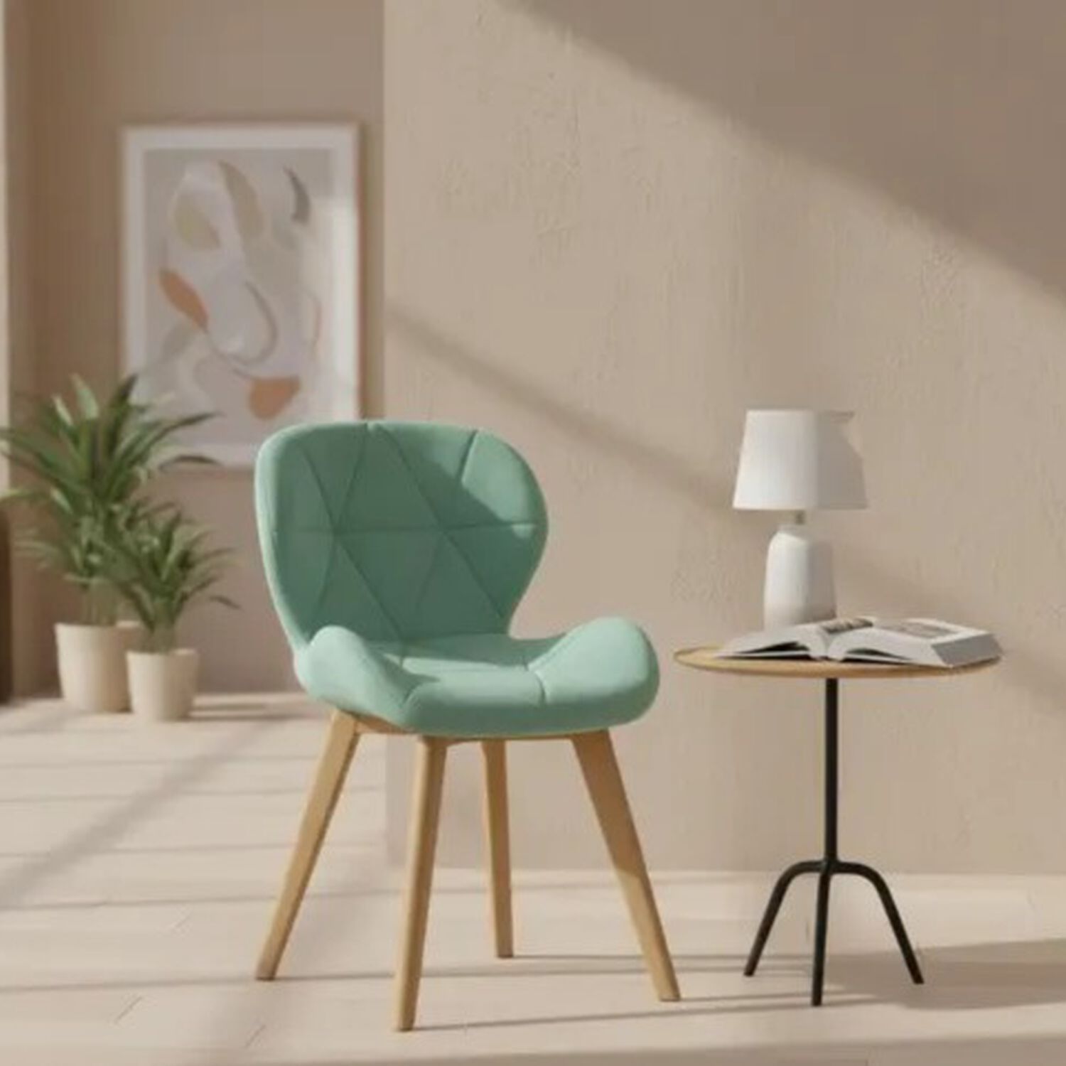 Silla Mariposa Ecocuero Wood image number 2.0