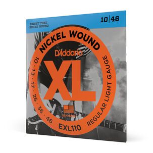Set Cuerdas Guitarra El&eacute;ctrica 10-46 Exl110 Daddario