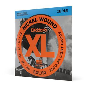 Set Cuerdas Guitarra El&eacute;ctrica 10-46 Exl110 Daddario