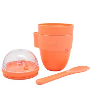 Vaso Snack Keep 450 Ml Con Cucharita Colores - Ps