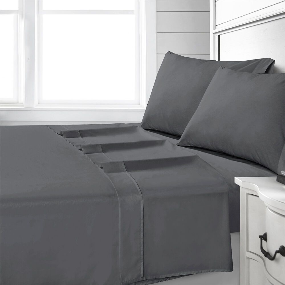 Sabana Andes 180 Hilos Lisa Gris King image number 0.0