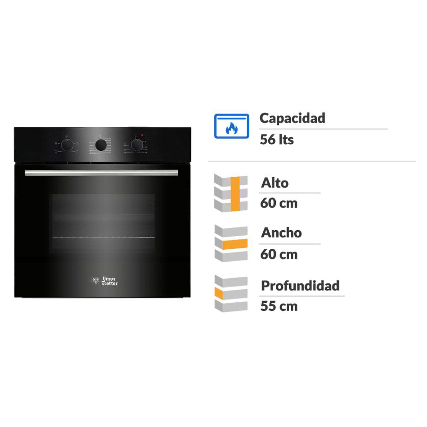 Horno Empotrado Ursus Horno Elect. Ut Prime Epc4 Night Dl image number 1.0