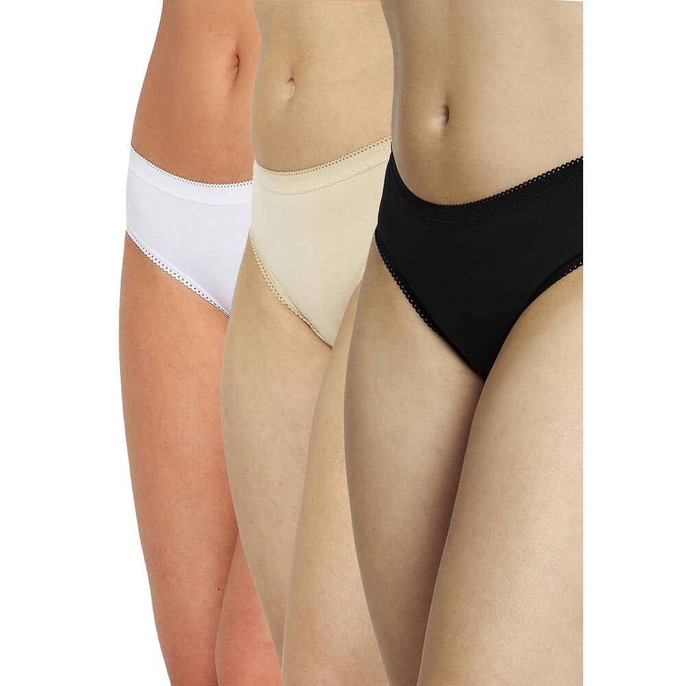 Pack 3x Calzon Algodon P314.07- Neg Kayser image number 0.0