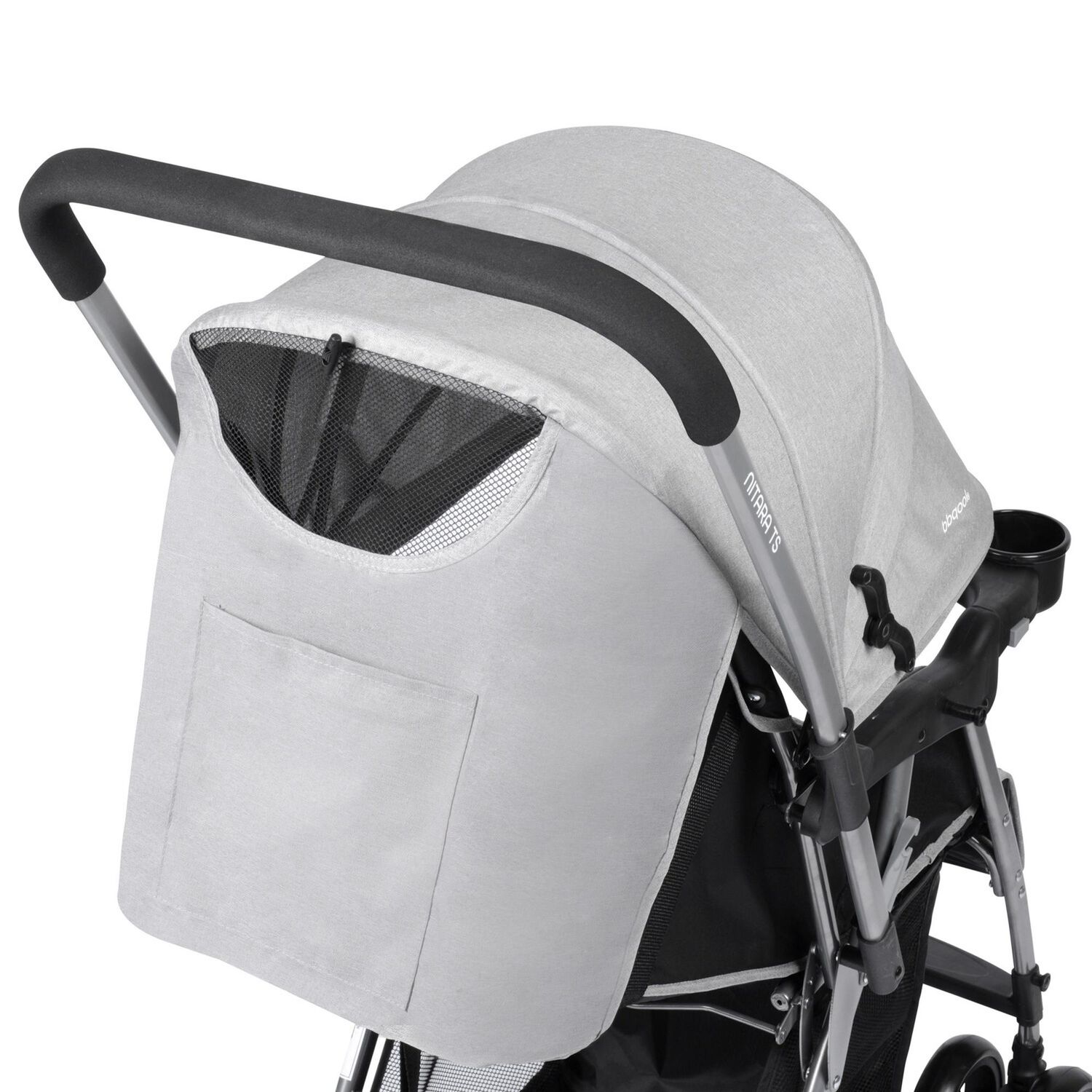 Coche Cuna Nitara Light Grey image number 3.0
