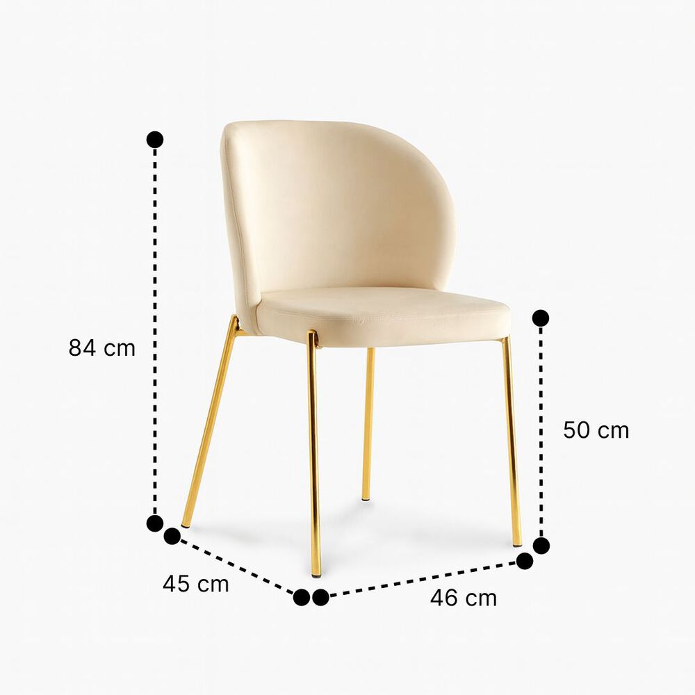 Pack 2 Sitiales Cartagena Gamuza Beige image number 1.0