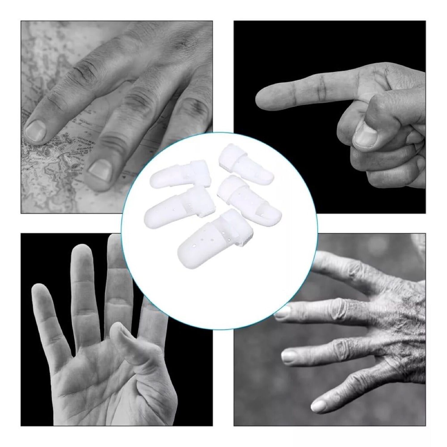 Ferula Inmovilizador Ajustable Para Dedo Artritis Pack 5 Und image number 4.0