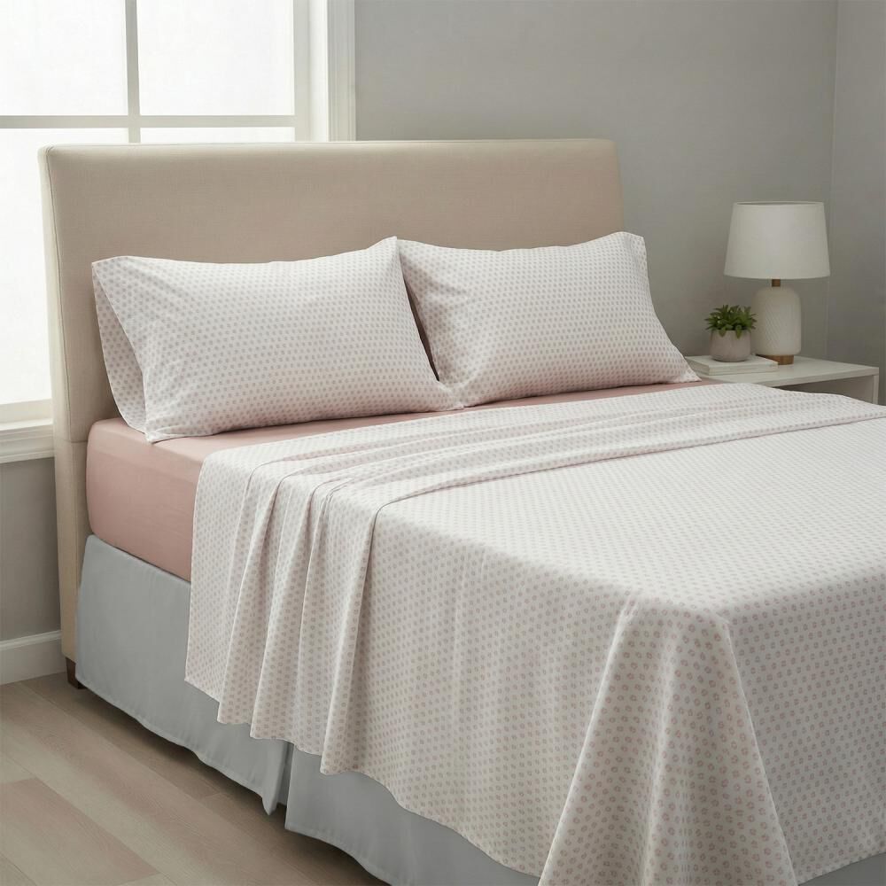 Juego De S&aacute;banas Rosen Microfibra Marsella / 2 Plazas image number 0.0