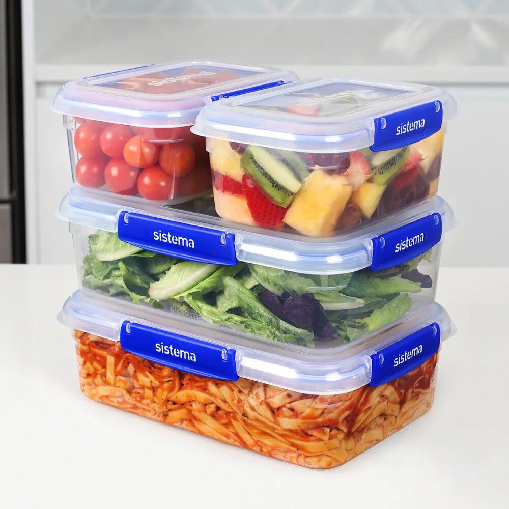 Set De 6 Contenedores Herm&eacute;ticos Sistema Klip It Plus image number 3.0