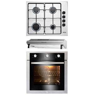 Kit De Cocina Ursus Trotter Horno EPC4 + Encimera G4 + Campana VF 60 / 4 Quemadores