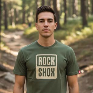 Polera Rockshox Manga Corta Mono Pill Verde