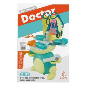 Maleta Dinosaurio Juguete Accesorios Doctor Infantil