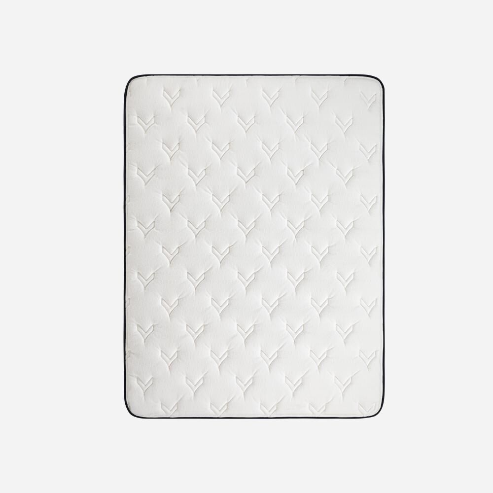 Cama Europea Rosen Indie / 2 Plazas / Base Normal + Set De Maderas Maurice image number 5.0