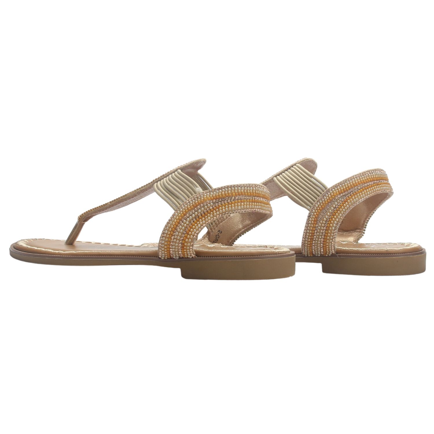 Sandalia Mujer Casual Beige Chalada Greca-67 image number 5.0