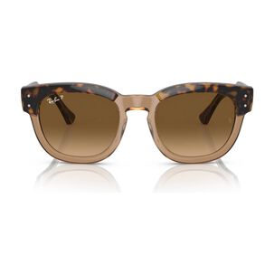 Lentes De Sol Mega Hawkeye Havana & Marr&oacute;n Transparente Polarizados Degradado Ray-ban