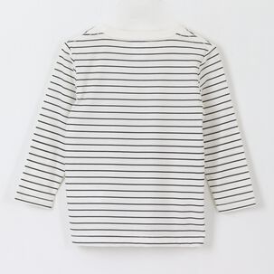 Polera Manga Larga Ni&ntilde;o Rayas Chase Blanco Paw Patrol