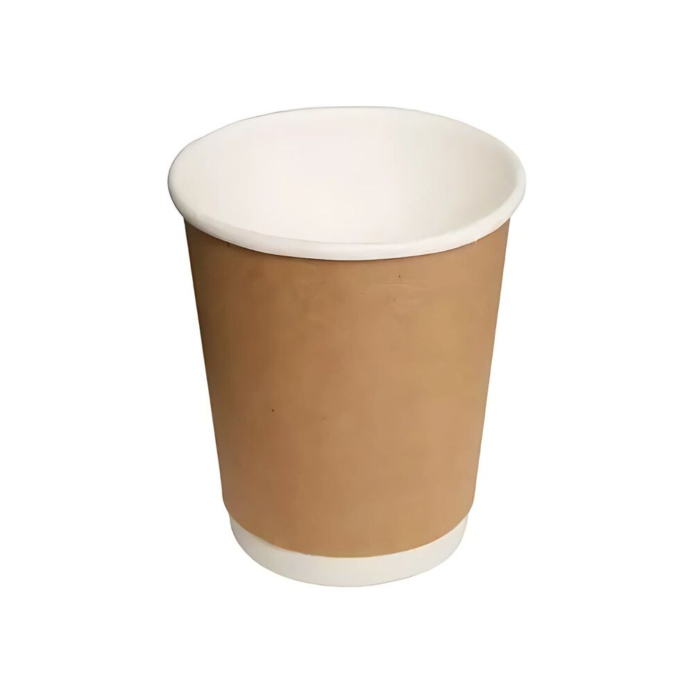 Set 100 Vasos Cafe Polipapel Termico 236ml 8oz Desechable image number 1.0