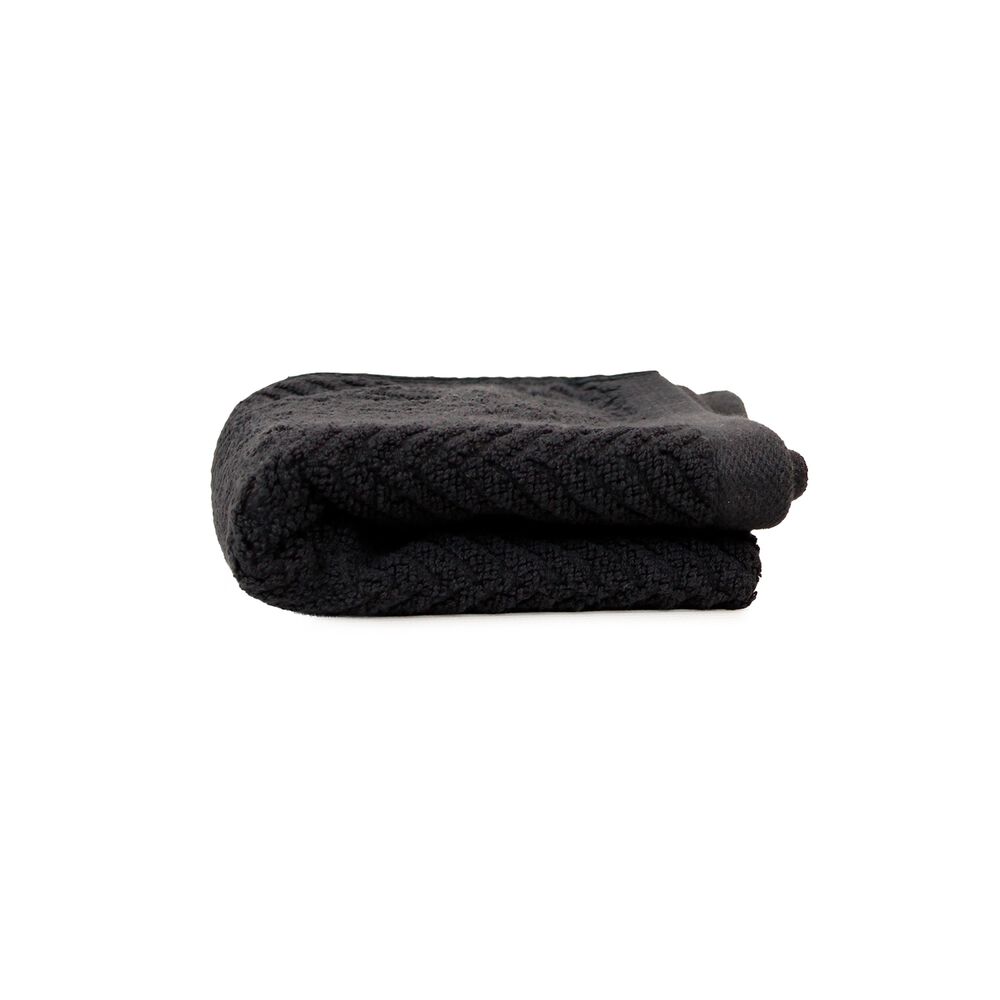 Toalla De Mano Vis Nautica 100% Algod&oacute;n Alta Calidad 30x50cm Negro image number 1.0