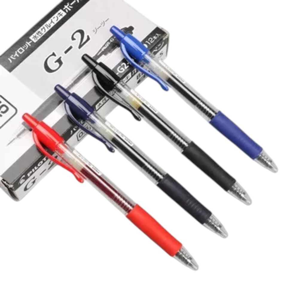 Bolígrafo Lápiz Pilot Gel Fino 0.7 Retractil Grip G2 image number 4.0