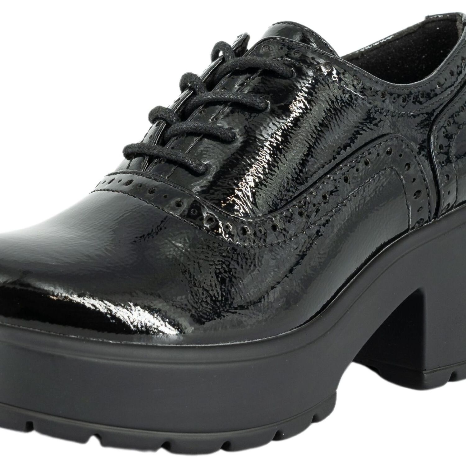 Mocasin Leila Negro Charol Alquimia image number 3.0