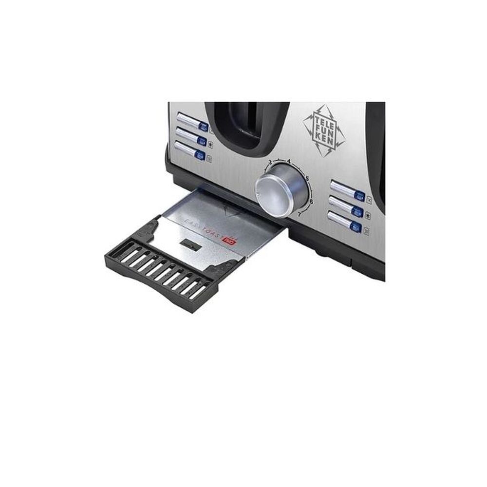 Tostador Eléctrico 4 Rebanadas Acero Color Gris Easytoast Pro Potencia 1450w image number 4.0