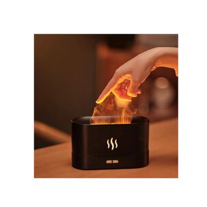 Humidificador Difusor Efecto Llama De Fuego Aromaterapia