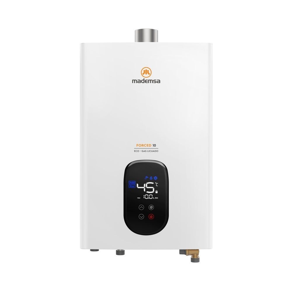 Calefont Gas Licuado 10 Litros Tiro Forzado Forced 10 Eco image number 0.0