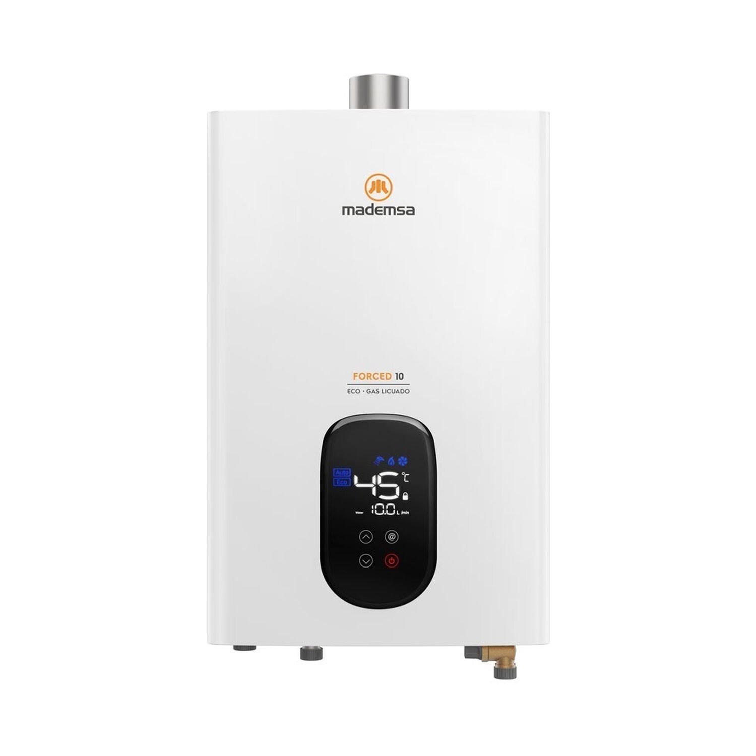 Calefont Gas Licuado 10 Litros Tiro Forzado Forced 10 Eco image number 0.0