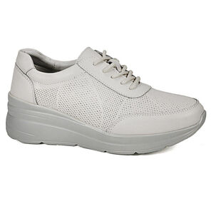 Zapatilla Cuero Garazi Blanco