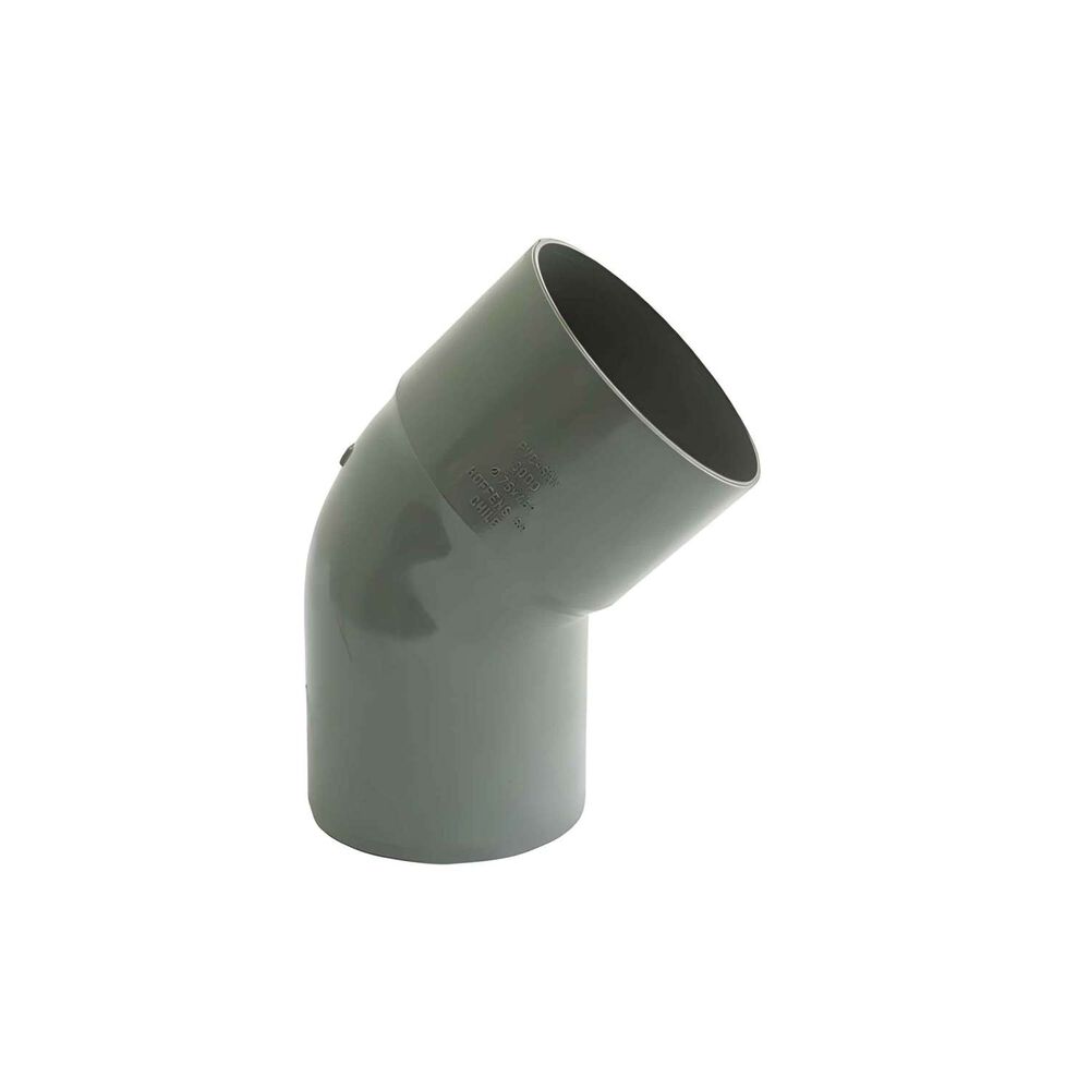 Codo 45º Pvc Sanitario Gris 40mm - Pvc image number 0.0