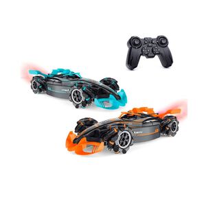 Auto Fórmula 1 Grande Control Remoto Giro 360 Humo Premium
