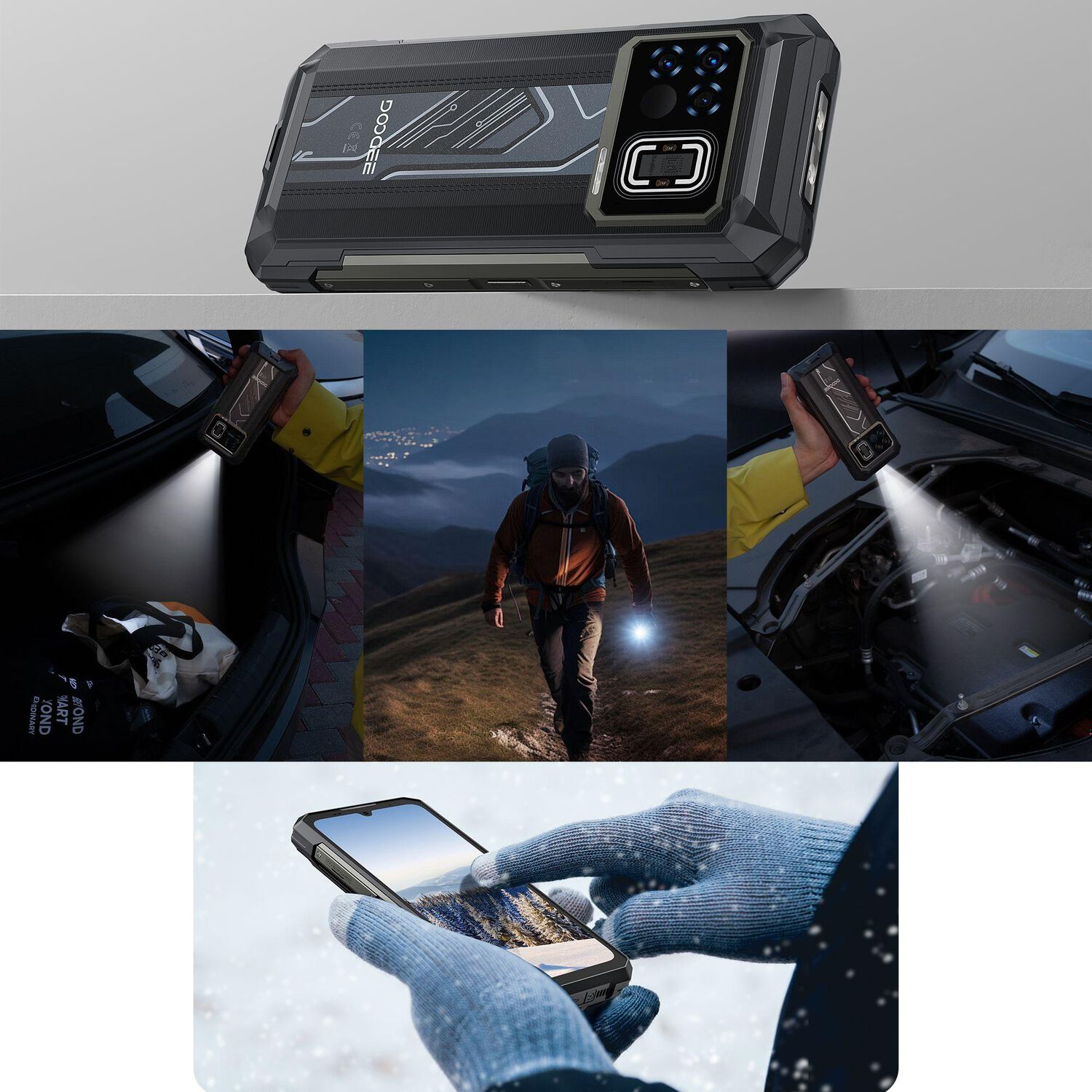 Doogee Fire 6 Max 5g Smartphone Resistente Con C&aacute;mara T&eacute;rmica Y Bater&iacute;a De 20.800mah image number 6.0