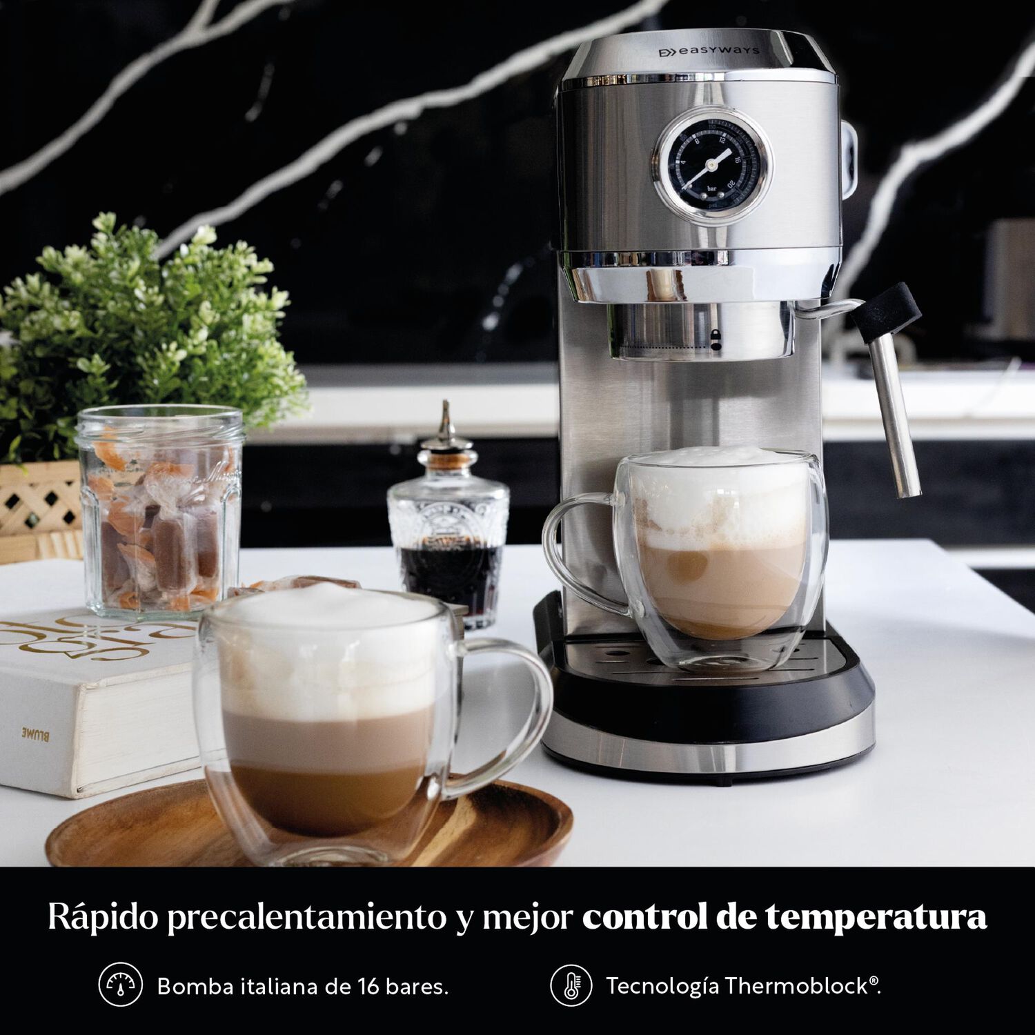 Cafetera C&aacute;psulas Espresso Verona Coffee 4 En 1 Easyways image number 2.0