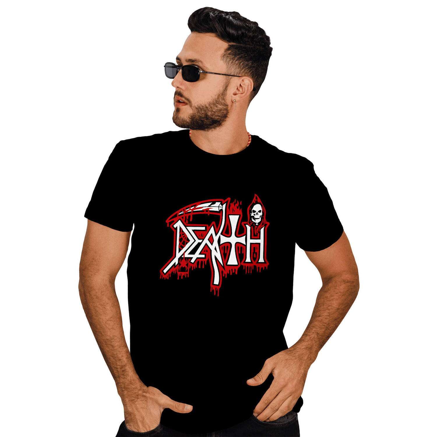 Polera Hombre Death Metal Rock image number 0.0