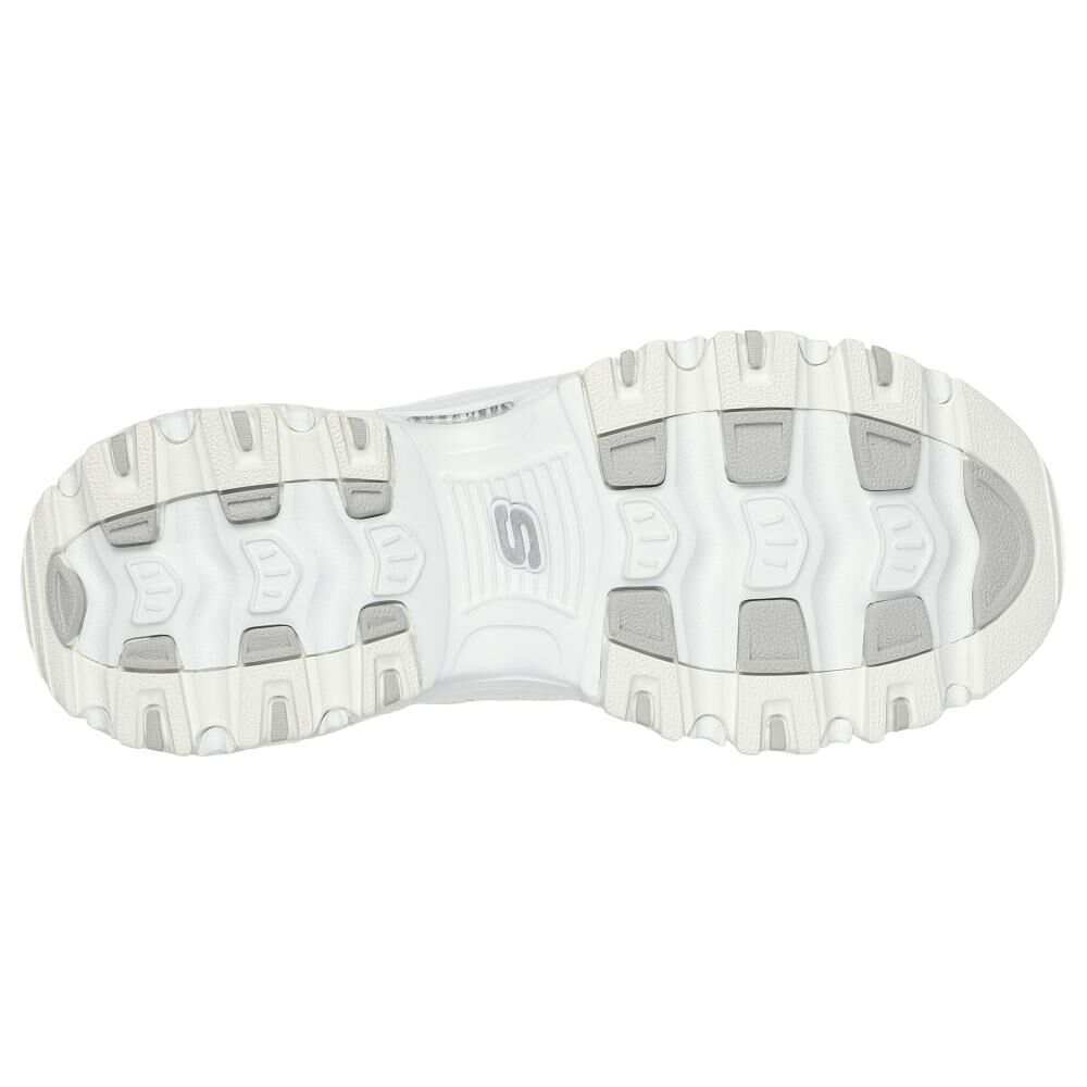 Zapatilla Urbana Mujer Skechers D'lites-play On Blanco image number 3.0