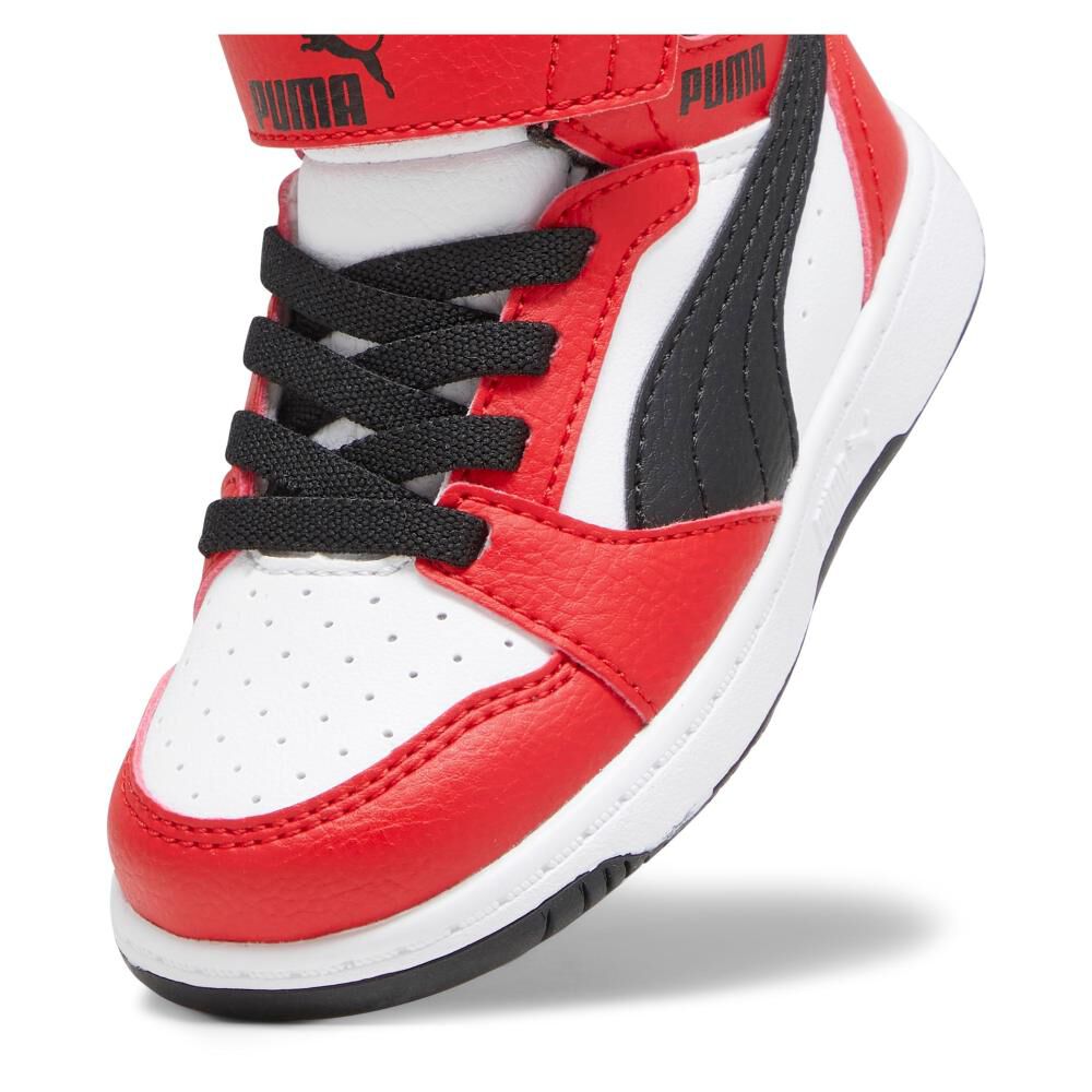 Zapatilla Urbana Unisex Puma Rebound Rojo image number 4.0