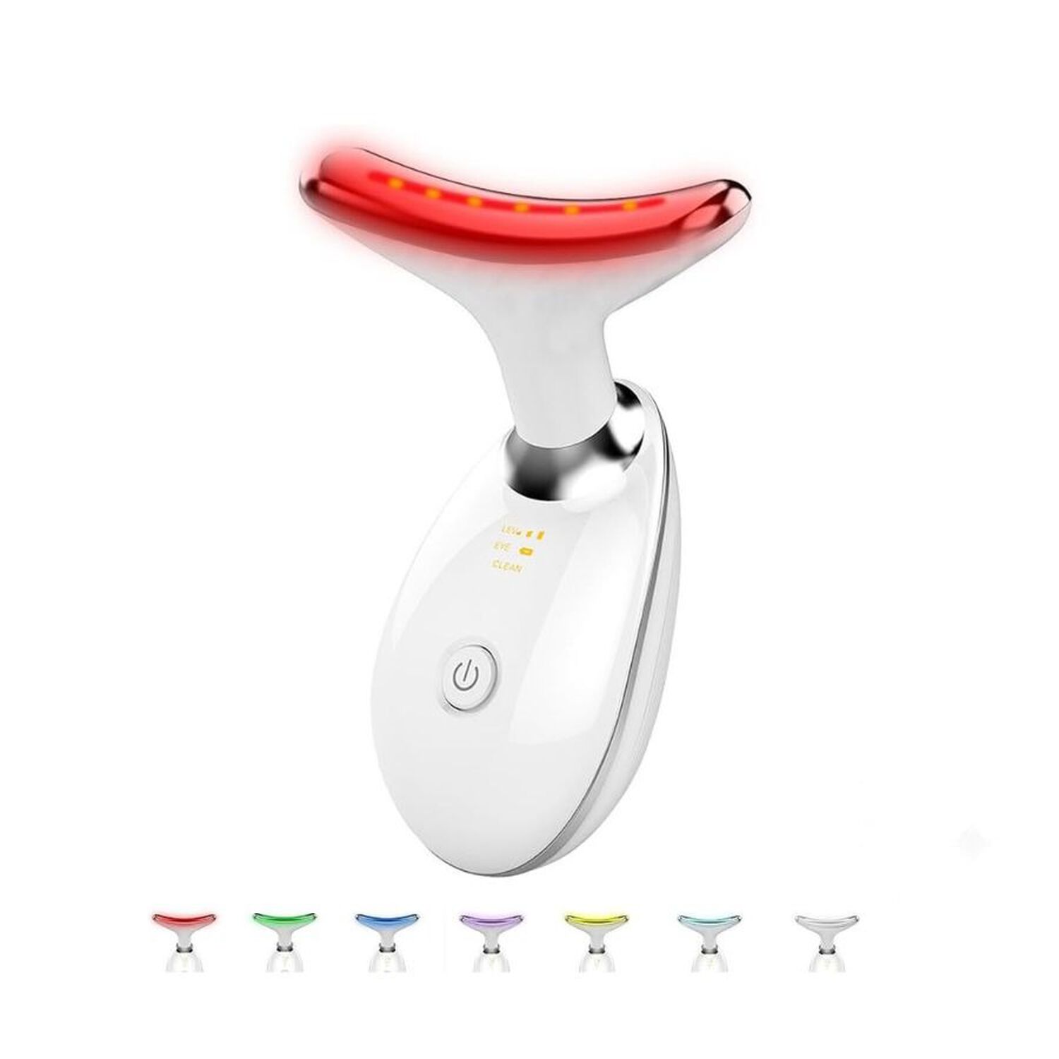 Masajeador Facial Cuello Reductor De Arrugas Luz Led image number 4.0