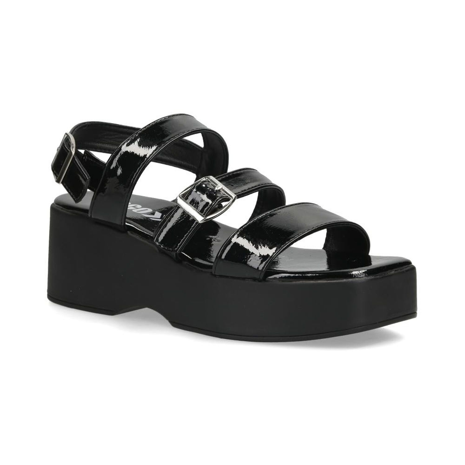 Sandalia Mujer Rolly Go Black image number 0.0