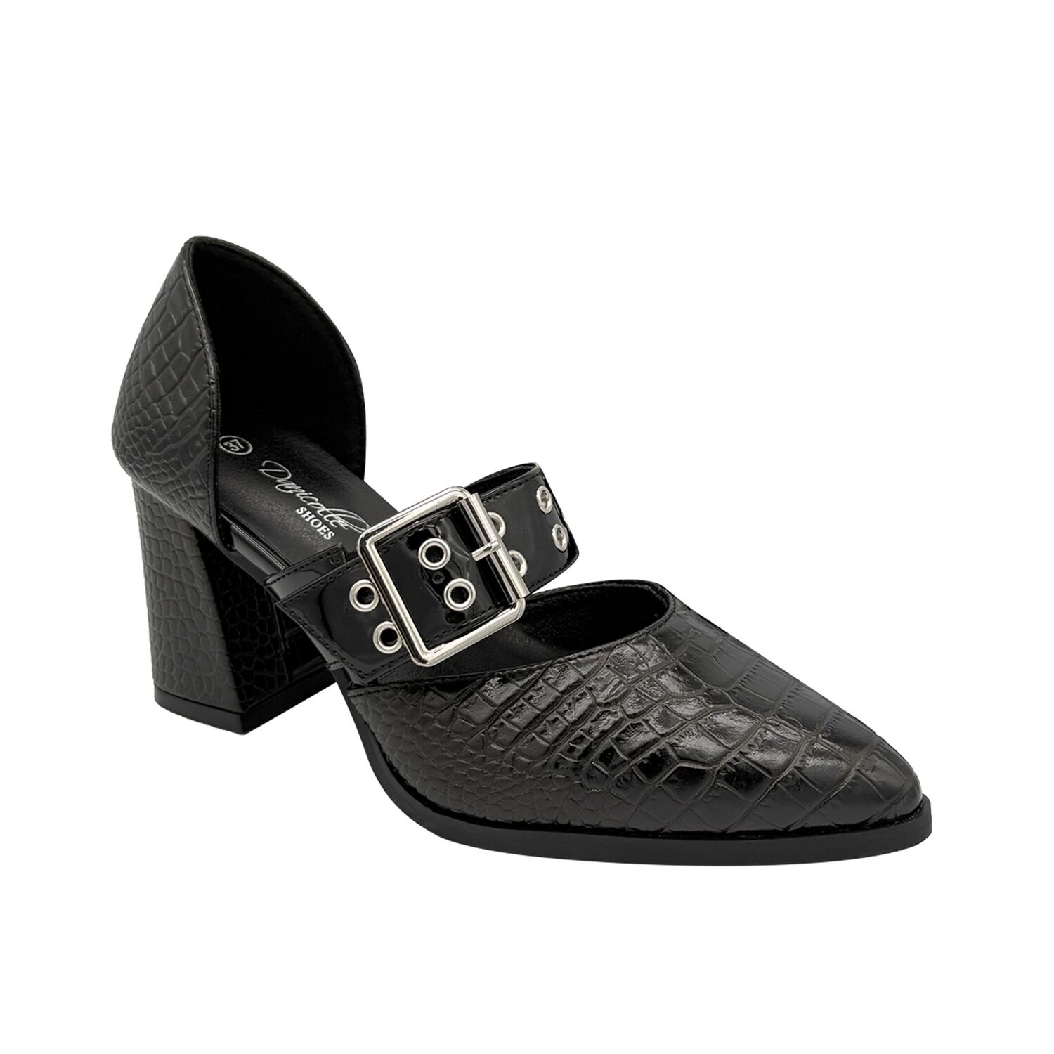 Zapato Para Mujer Puntiagudo Negro Danicolle image number 4.0