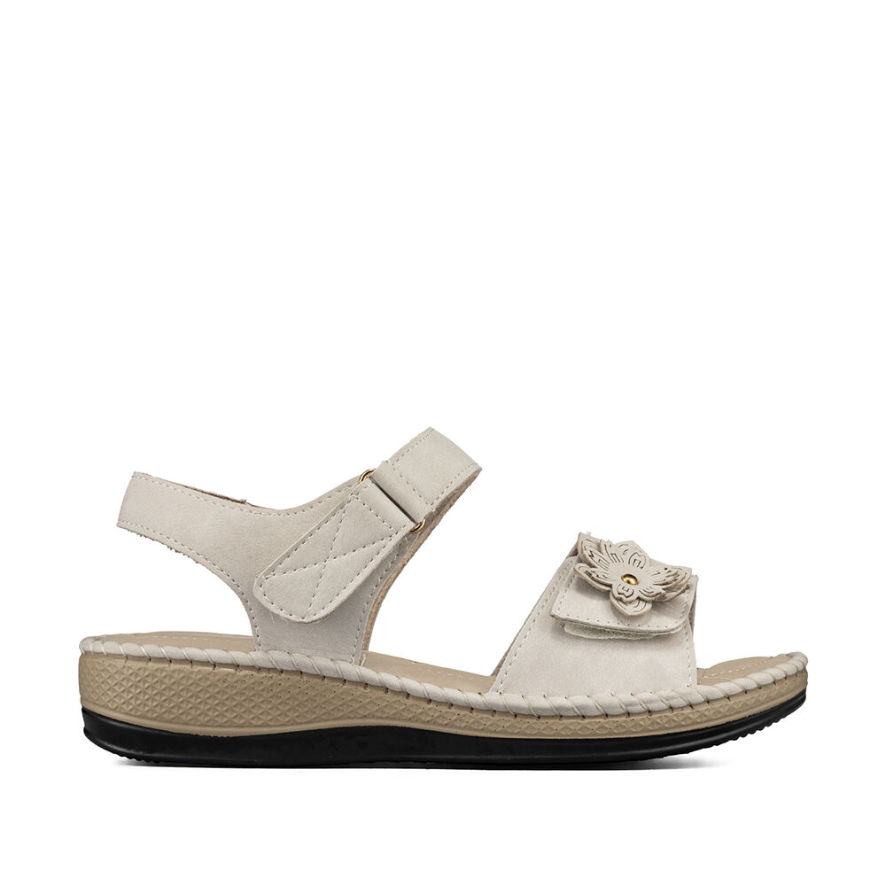 Sandalia Tacon Cuña Casual Soft Mujer Weide Js78 image number 0.0