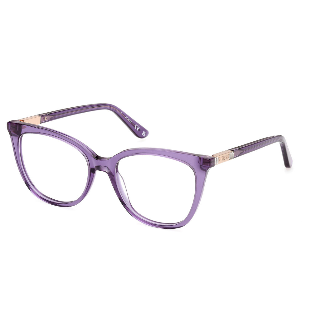 Lentes Ópticos Morado Guess image number 1.0
