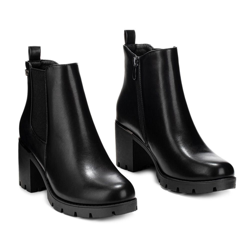 Botin Negro Casual Mujer Weide Zs37 image number 4.0