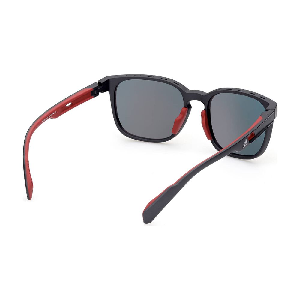 Lentes De Sol Matte Black Espejados Adidas Sport image number 5.0