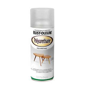 Pintura En Aerosol Barniz Poliuretano 319grs Satinado - Rust Oleum
