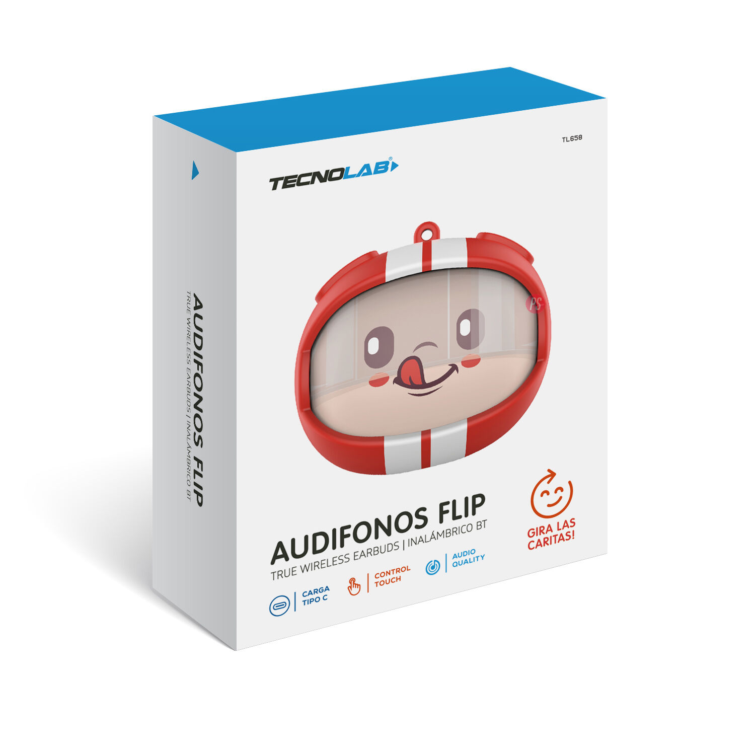 Aud&iacute;fonos Bluetooth Tws Piloto Con Caras Seleccionables - Ps image number 6.0