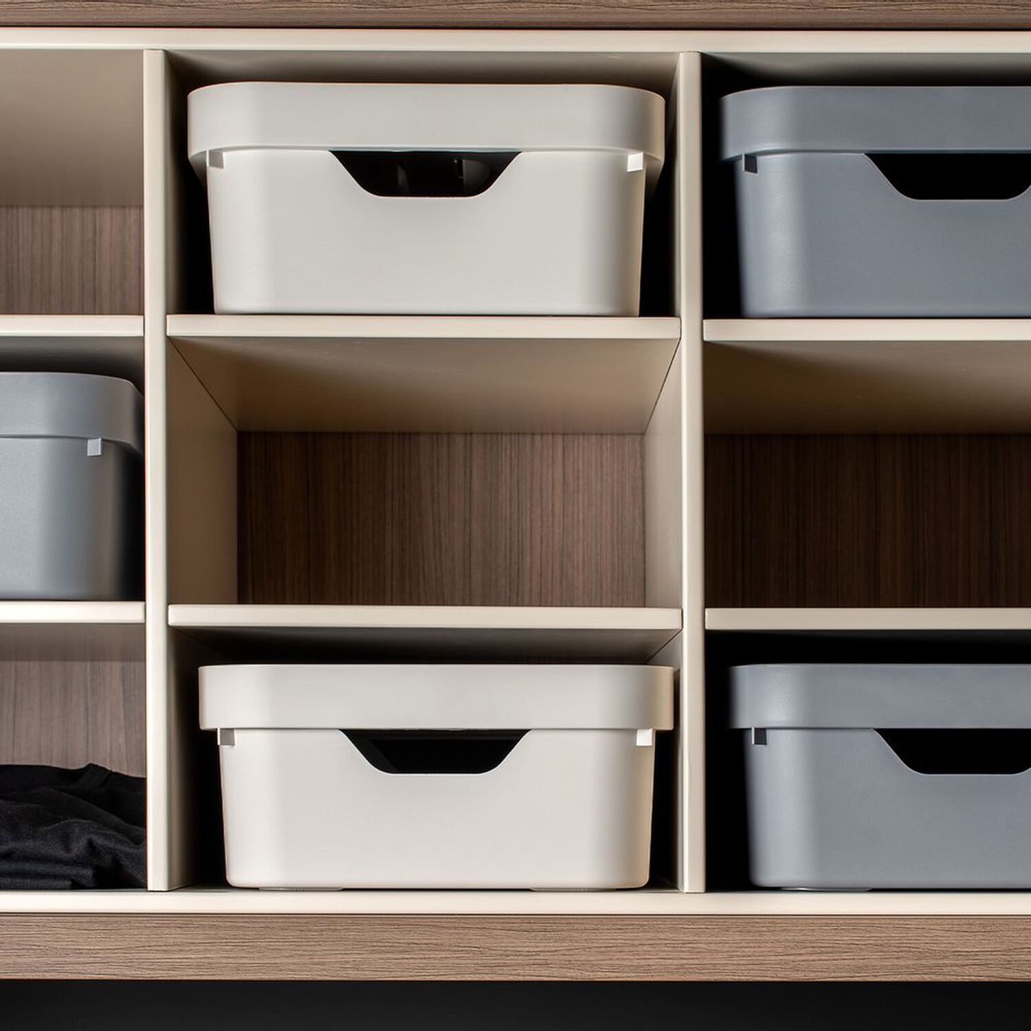 Conjunto Cajas Cube Gris image number 2.0