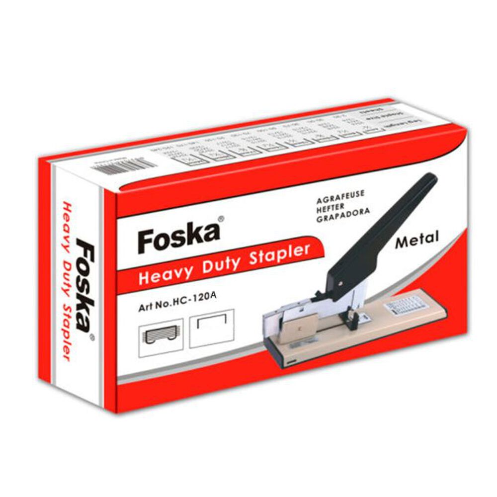 Engrapadora (23/6-23/13) Corchetera Hc-120a Foska image number 0.0