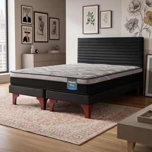 Cama Europea Flex Dream Pro / King + Respaldo